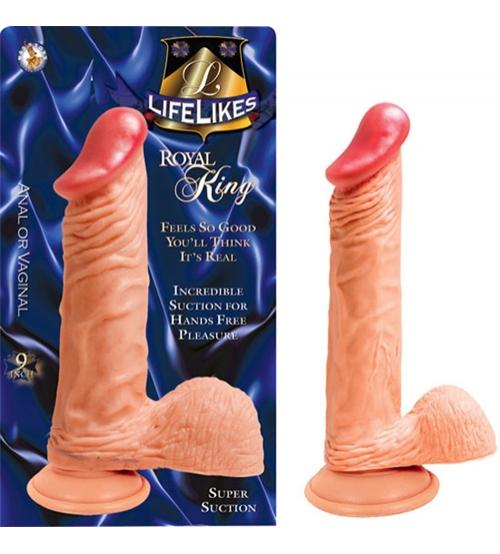 Lifelike Flesh Royal King 9"
