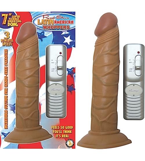 Latin American Whoppers 7inch Vibrating Dong