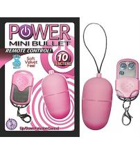 Power Mini Bullet Remote Control - Pink