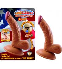 Latin American Mini Whoppers 4-Inch Curved Dong  With Balls - Latin - Latin