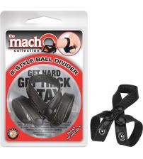 The Macho Collection 8-Style-Ball Divider - Black