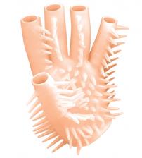 Masturbating  Glove - Flesh