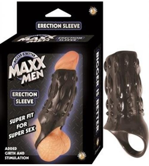 Maxx Men Erection Sleeve - Black