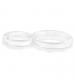 Ofinity Double Ring - Clear