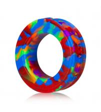 Pig-Ring Comfort Cockring - Rainbow
