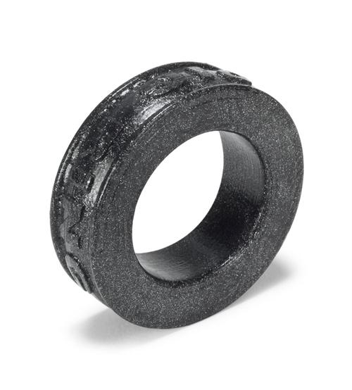 Pig-Ring Comfort Cockring - Smoke Metal