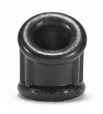 Bent 1 Ball Stretcher Curved Silicone  - Small - Black