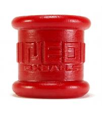 Neo 2 Inch Tall Ball Stretcher Squishy Silicone - Red