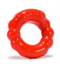 6-Pack Cockring Atomic Jock - Red Solid